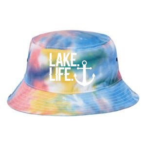 Lake Life Gift Nautical Themed Anchor Hooded Meaningful Gift Funny Gift Tie Dye Newport Bucket Hat