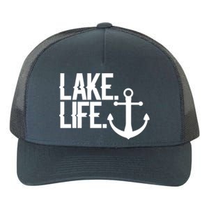 Lake Life Gift Nautical Themed Anchor Hooded Meaningful Gift Funny Gift Yupoong Adult 5-Panel Trucker Hat