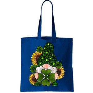 Leopard Love Gnomes Shamrock Irish Lucky St Patrick's Day Gift Tote Bag