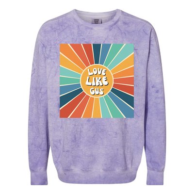 Love Like Gus Colorblast Crewneck Sweatshirt