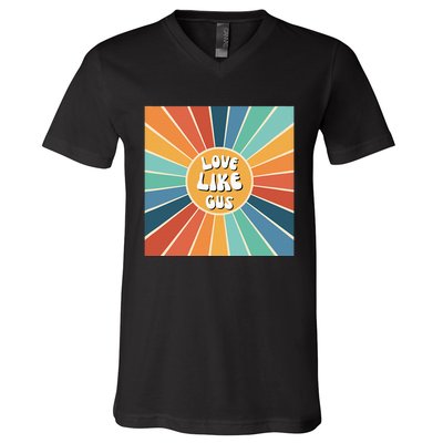 Love Like Gus V-Neck T-Shirt