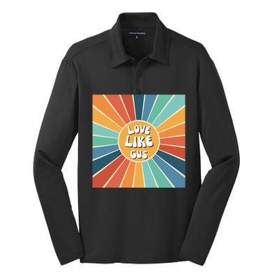 Love Like Gus Silk Touch Performance Long Sleeve Polo