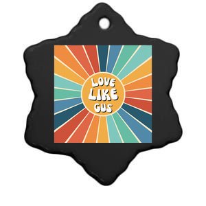 Love Like Gus Ceramic Star Ornament