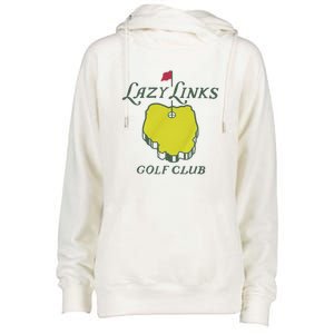 Lazy Links Golf Club Womens Funnel Neck Pullover Hood