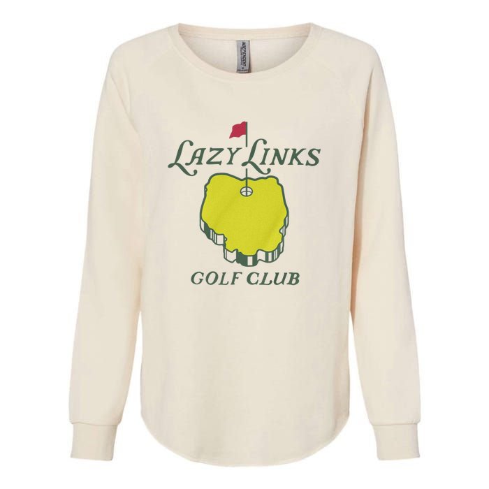 Lazy Links Golf Club Womens California Wash Sweatshirt