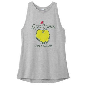 Lazy Links Golf Club Ladies PosiCharge Tri-Blend Wicking Tank