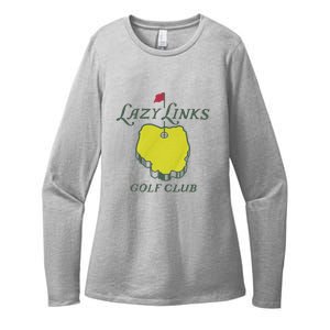 Lazy Links Golf Club Womens CVC Long Sleeve Shirt