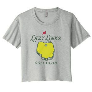 Lazy Links Golf Club Women's Crop Top Tee