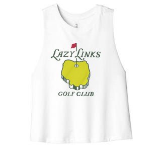 Lazy Links Golf Club Women's Racerback Cropped Tank