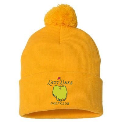 Lazy Links Golf Club Pom Pom 12in Knit Beanie