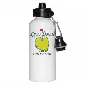 Lazy Links Golf Club Aluminum Water Bottle 