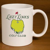 Lazy Links Golf Club 11oz C Handle Ceramic Mug
