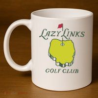 Lazy Links Golf Club 11oz C Handle Ceramic Mug