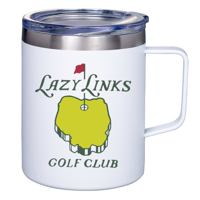 Lazy Links Golf Club 12oz Stainless Steel Coffee Mug