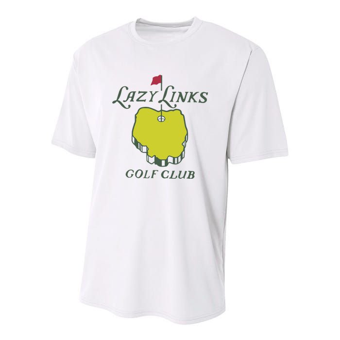 Lazy Links Golf Club Youth Performance Sprint T-Shirt