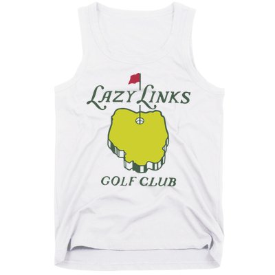 Lazy Links Golf Club Tank Top
