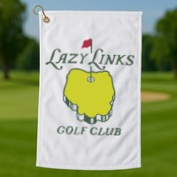 Lazy Links Golf Club Golf Towel