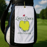 Lazy Links Golf Club Golf Towel