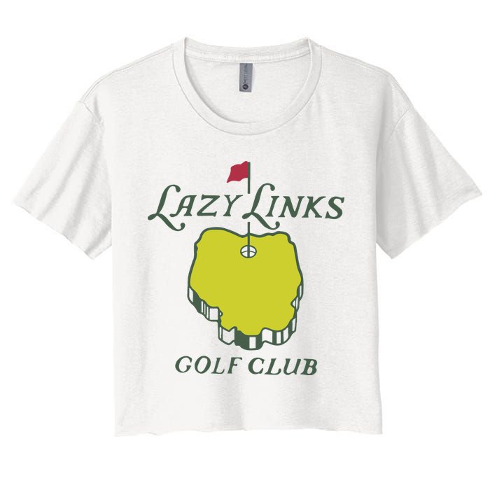 Lazy Links Golf Club Crop Top