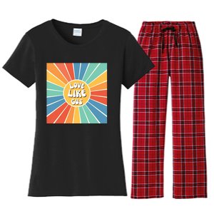 Love Like Gus Women's Flannel Pajama Set