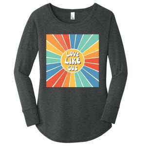 Love Like Gus Women's Perfect Tri Tunic Long Sleeve Shirt