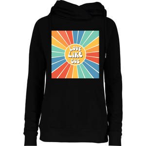 Love Like Gus Womens Funnel Neck Pullover Hood