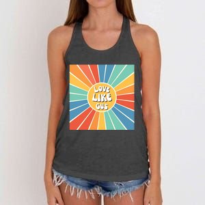 Love Like Gus Women's Knotted Racerback Tank