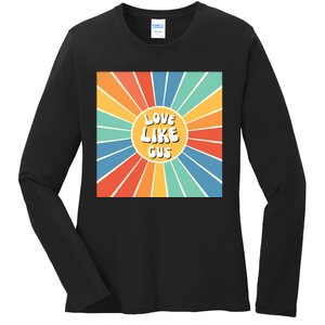 Love Like Gus Ladies Long Sleeve Shirt