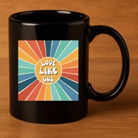 Love Like Gus 11oz C Handle Ceramic Mug