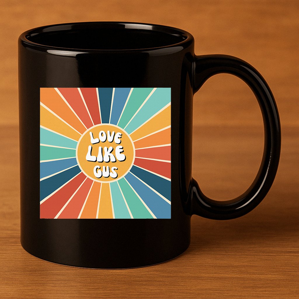 Love Like Gus 11oz C Handle Ceramic Mug