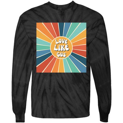 Love Like Gus Tie-Dye Long Sleeve Shirt