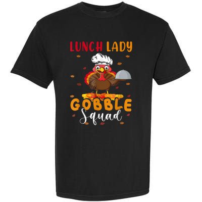 Lunch Lady Gobble Squal Garment-Dyed Heavyweight T-Shirt