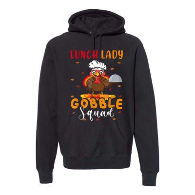 Lunch Lady Gobble Squal Premium Hoodie