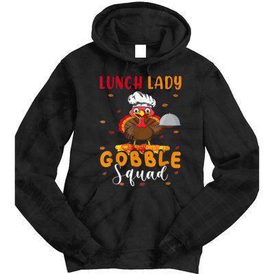 Lunch Lady Gobble Squal Tie Dye Hoodie