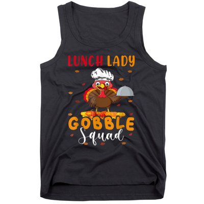 Lunch Lady Gobble Squal Tank Top