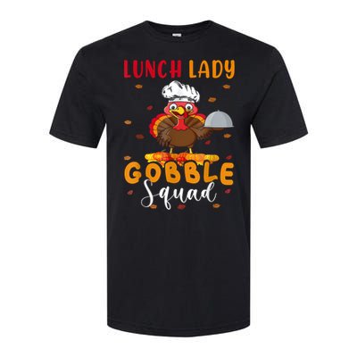 Lunch Lady Gobble Squal Softstyle CVC T-Shirt