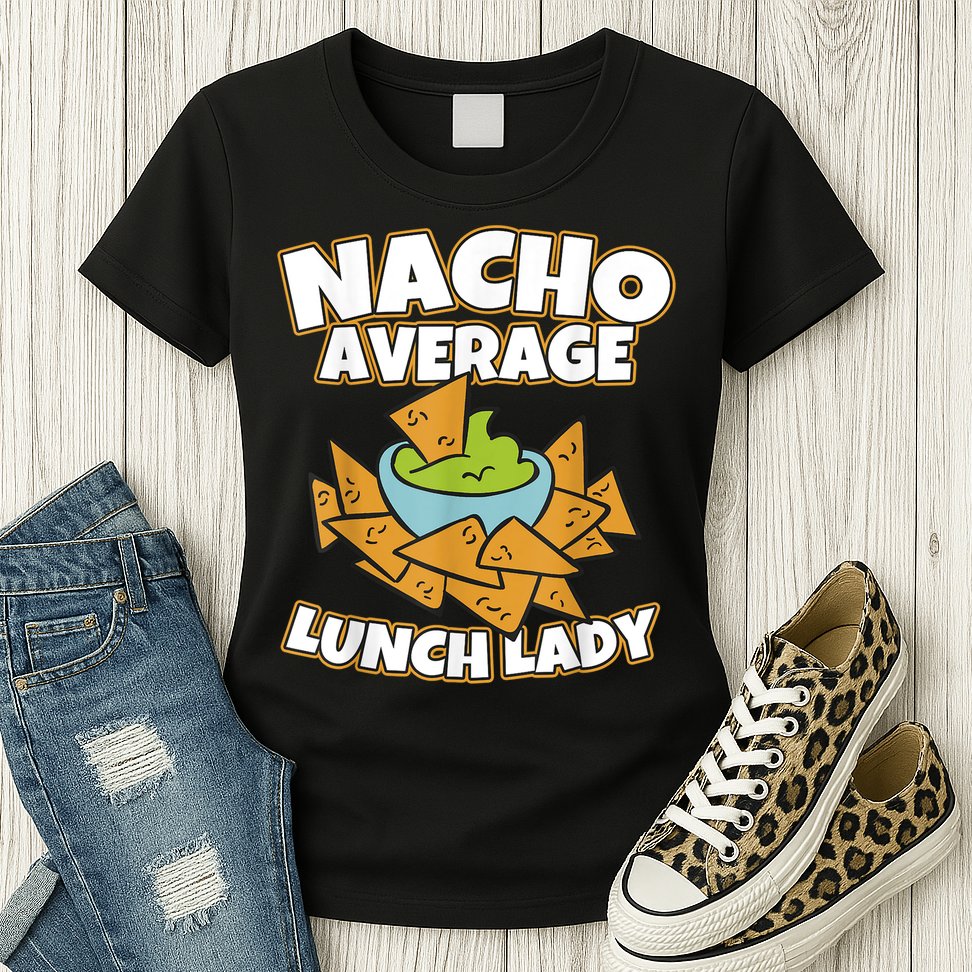 Lunch Lady Gifts Cafeteria Worker School Lunch Ladies Womens T-Shirt