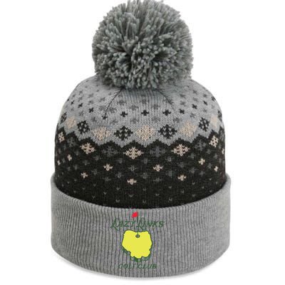 Lazy Links Golf Club The Baniff Cuffed Pom Beanie