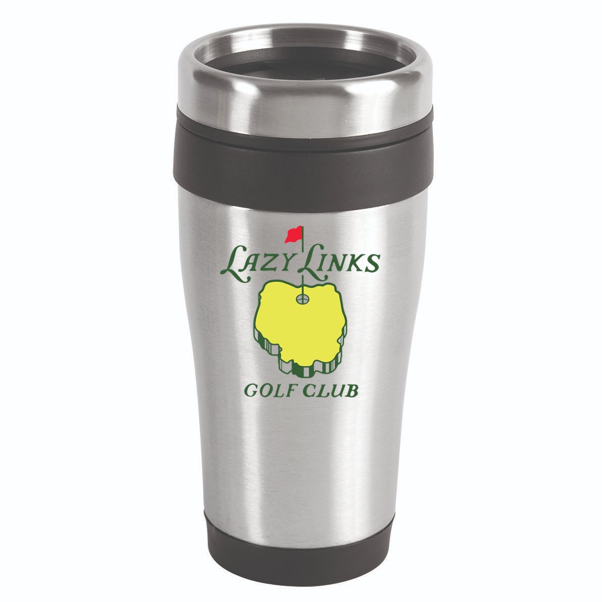 Lazy Links Golf Club 16oz Travel Tumbler