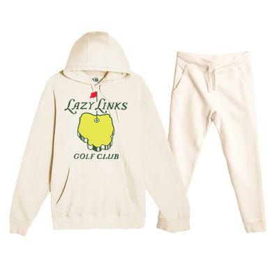 Lazy Links Golf Club Premium Hooded Sweatsuit Set