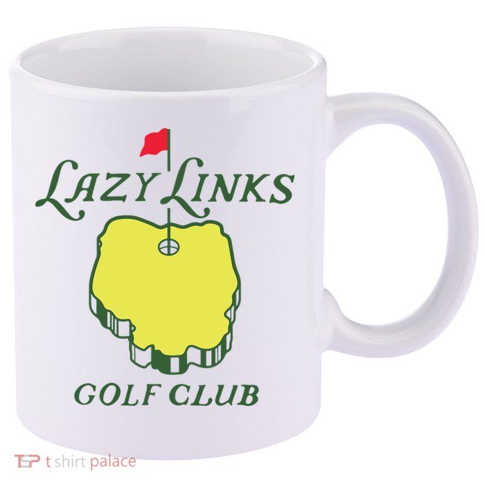 Lazy Links Golf Club 11oz C Handle Ceramic Mug