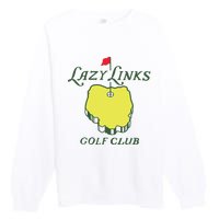 Lazy Links Golf Club Premium Crewneck Sweatshirt