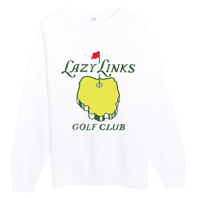 Lazy Links Golf Club Premium Crewneck Sweatshirt