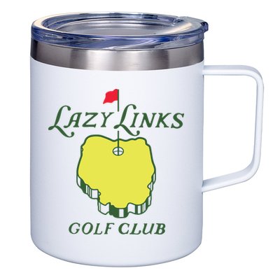 Lazy Links Golf Club 12oz Stainless Steel Coffee Mug