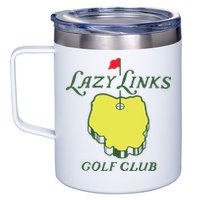 Lazy Links Golf Club 12oz Stainless Steel Coffee Mug