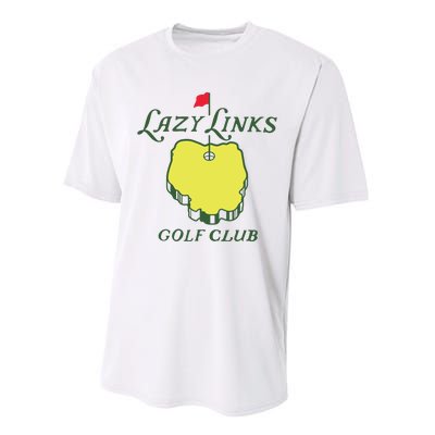 Lazy Links Golf Club Performance Sprint T-Shirt