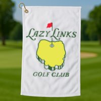 Lazy Links Golf Club Golf Towel
