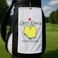Lazy Links Golf Club Golf Towel