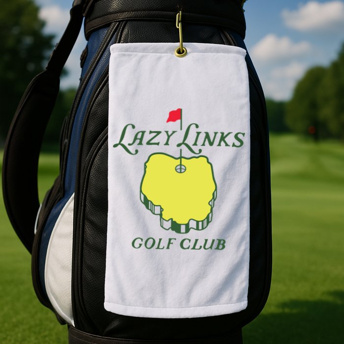 Lazy Links Golf Club Golf Towel
