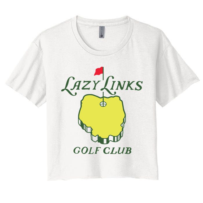 Lazy Links Golf Club Crop Top